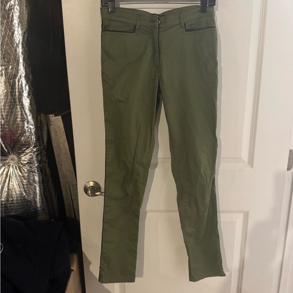 Olive Green Women's Pants